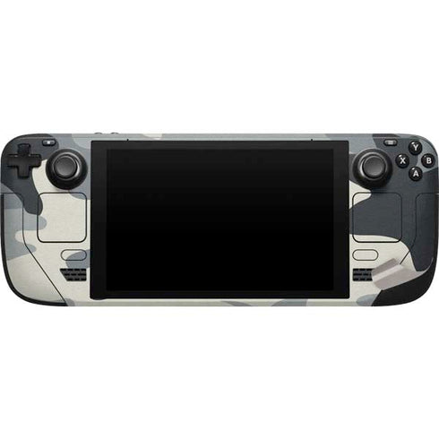 NFL Los Angeles Chargers Camo Steam Deck Handheld Gaming Computer Skin